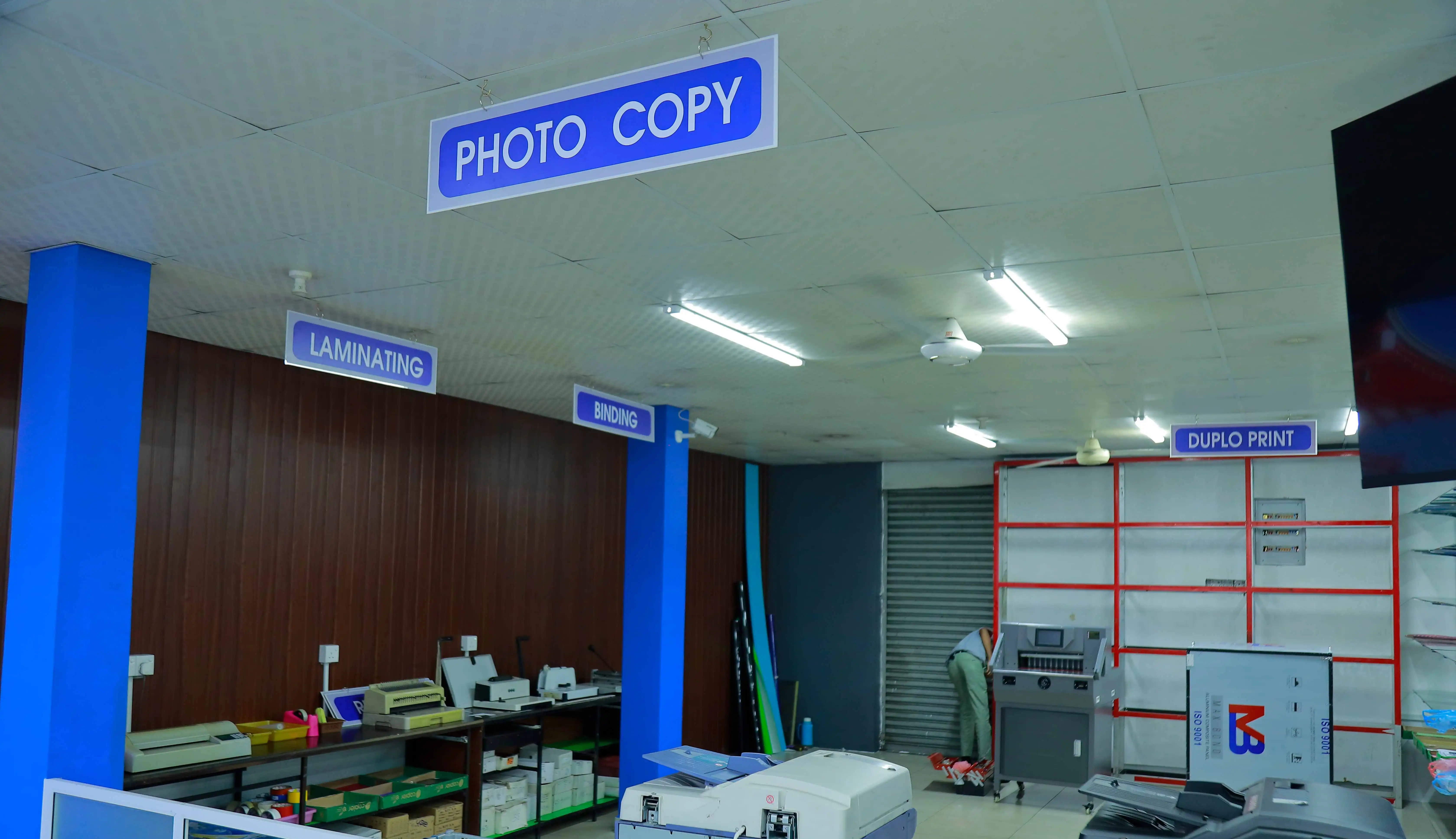 The Printing Production Floor